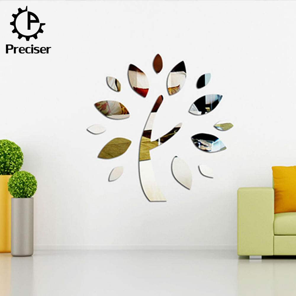 3d Acrylic Family Tree Wall Stickers deep cool