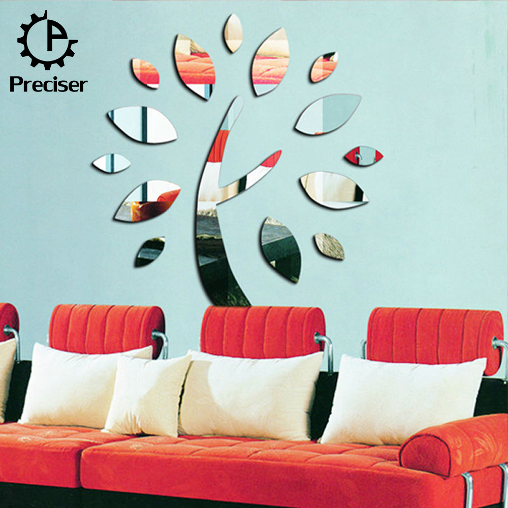 3d Acrylic Family Tree Wall Stickers deep cool