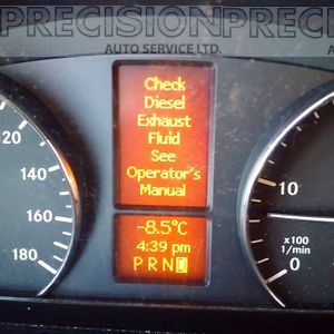 Sprinter Van Adblue Or Diesel Exhaust Fluid (Def) Issues