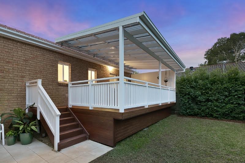 entertaining deck Precision Decking