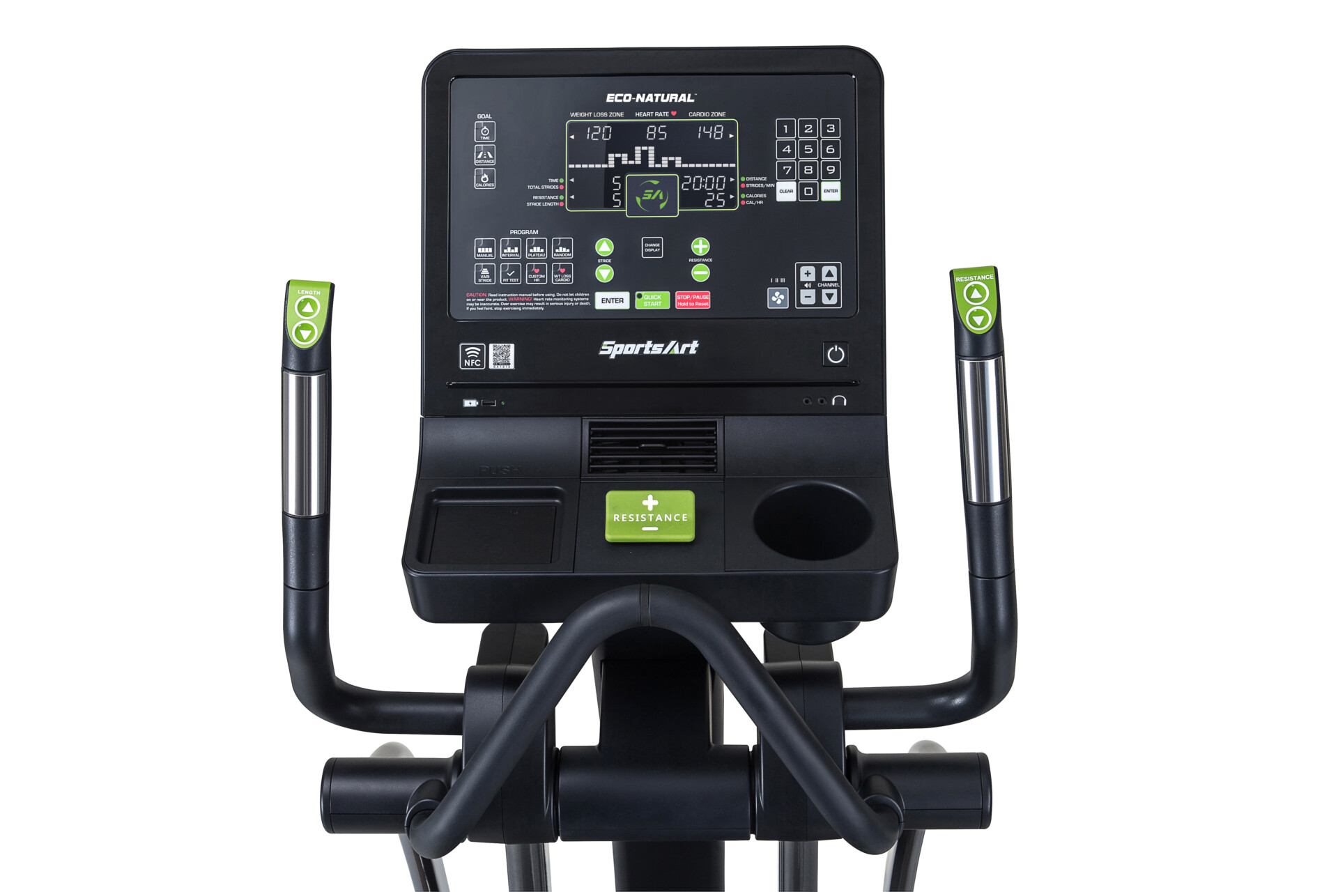 SportsArt E876 Status Elliptical Precision Fitness Equipment