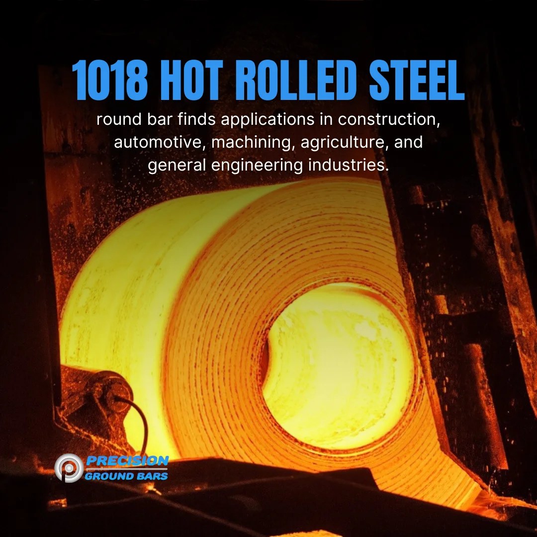 1018 Hot Rolled Steel Round Bar in Centerless Grinding