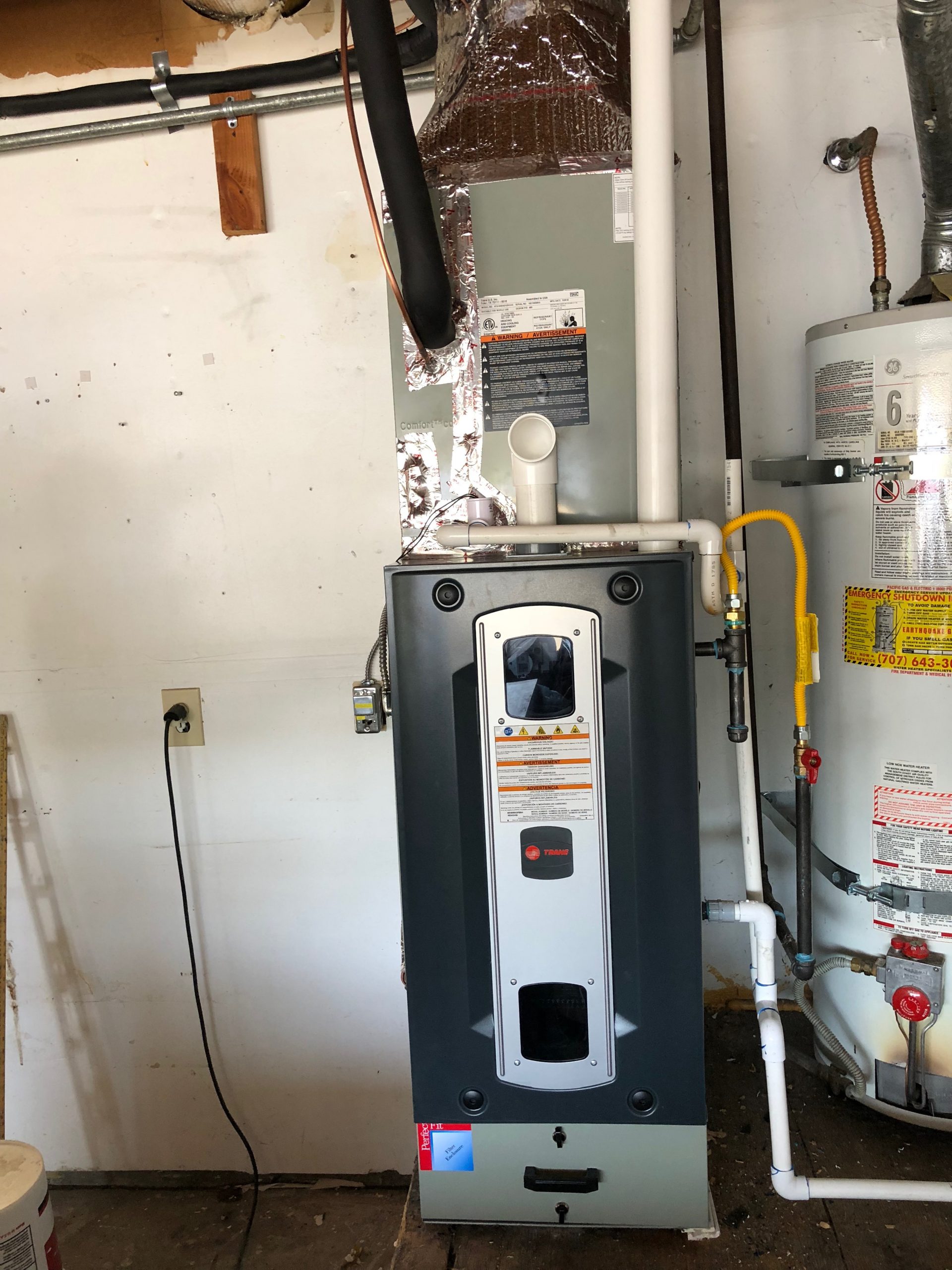 AC repair and furnace service photos HVAC Contractor Benicia Ca