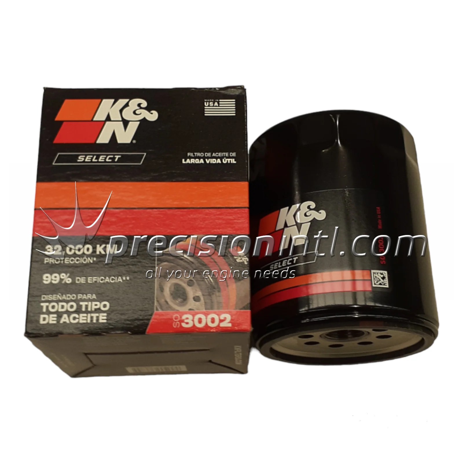K&N SO3002 OIL FILTER SELECT SERIES CHEV HOLDEN PONTIAC EQV Z24 Z139