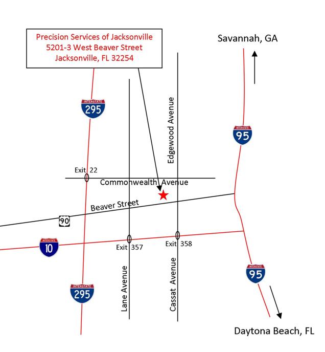 Precision Services of JacksonvilleDirections
