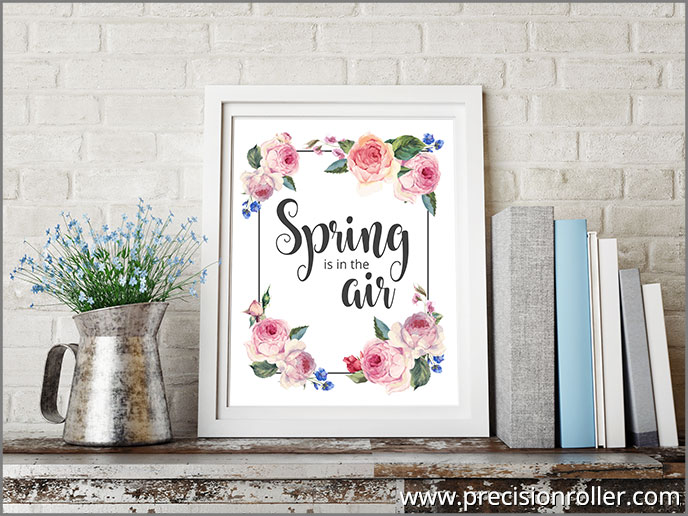 Spring Is in the Air 8x10 Printable Precision Printables
