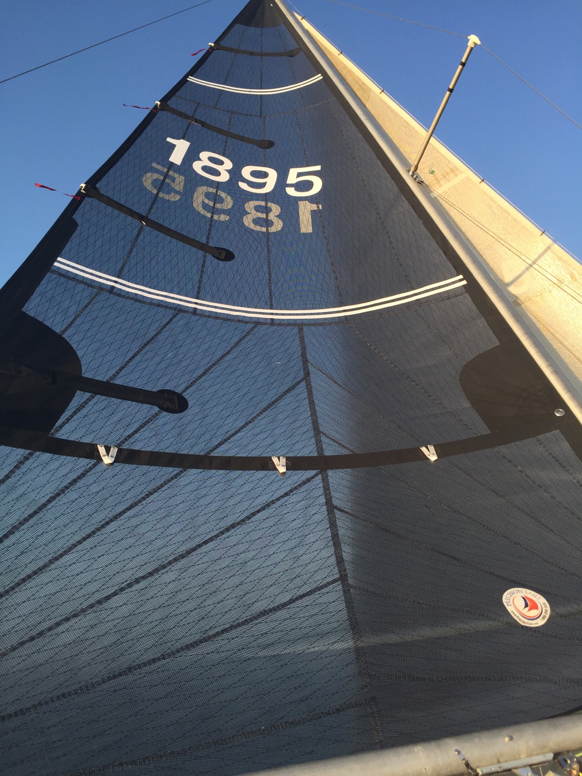 Contender Sailcloth Black Polyester Racing ZZP Sail Cloth