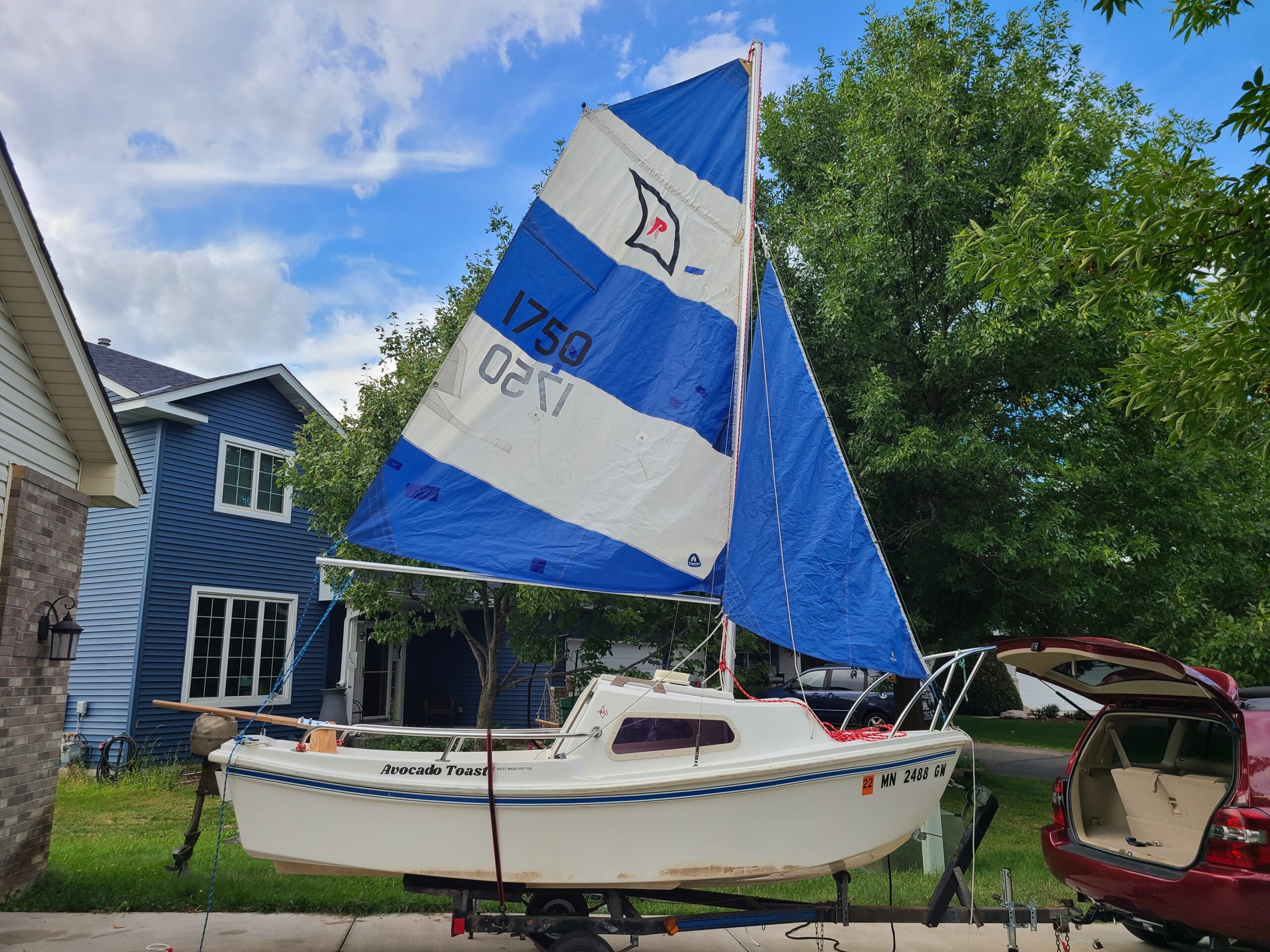 West Wight Potter 15 Sails for Sale Precision Sails