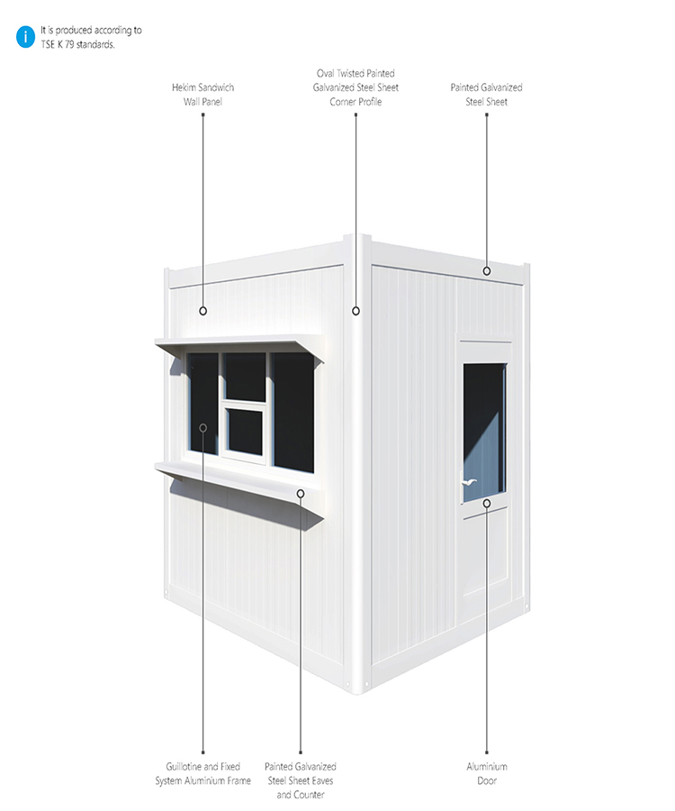 System Prefabricated Buildings, Container Office, Prefab Site