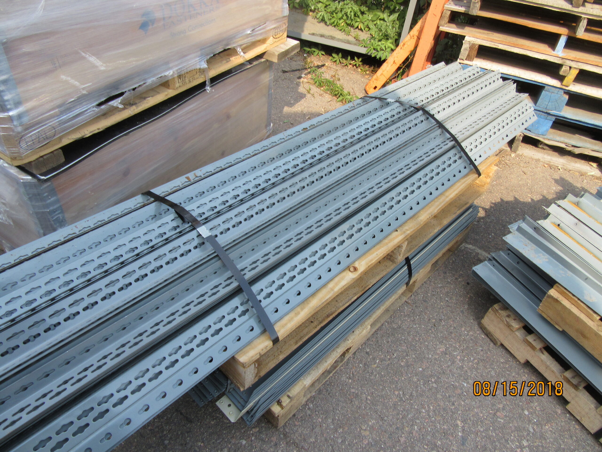 Gray Rivet Shelving Preferred Equipment Company New & Used