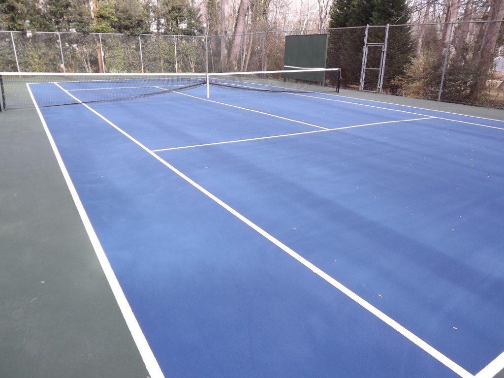 Tennis Court Cleaning in Greenville & Greer SC Preferred Soft Wash
