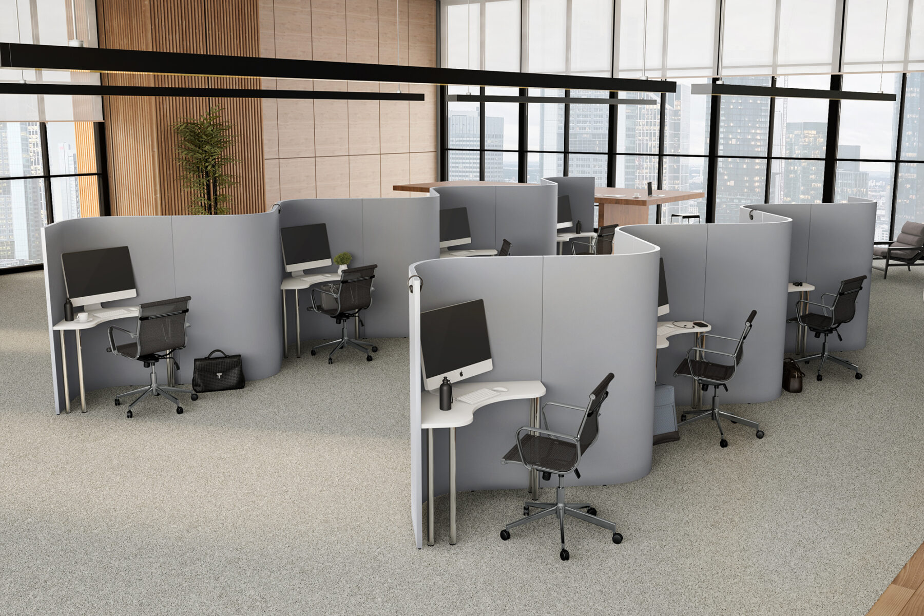 Schallabsorption im Call Center PREFORM