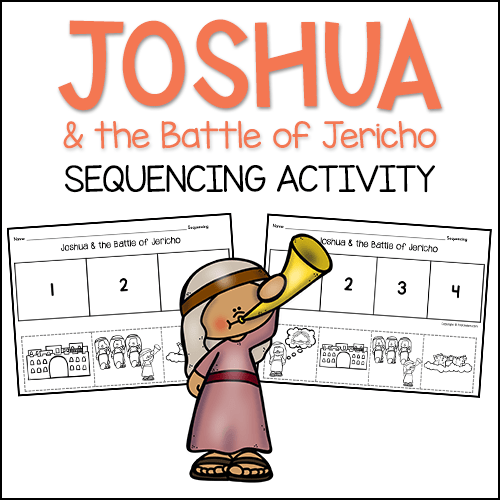 Joshua & the Battle of Jericho Christian Preschool Activities