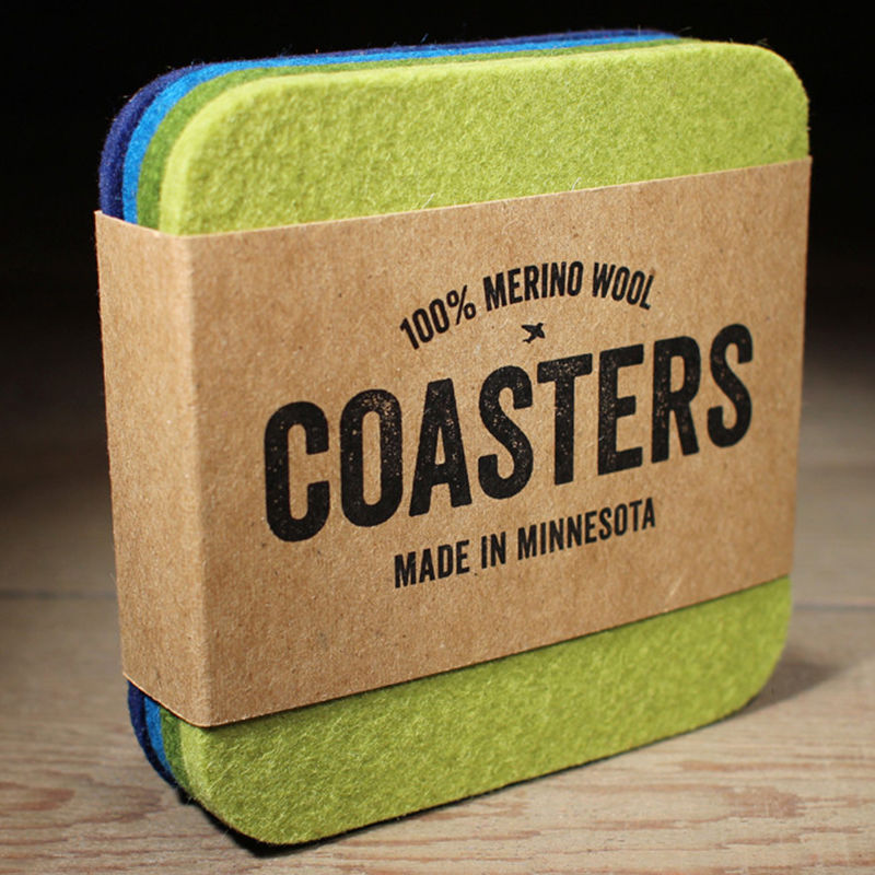 Wool Felt Coasters Premier1Supplies