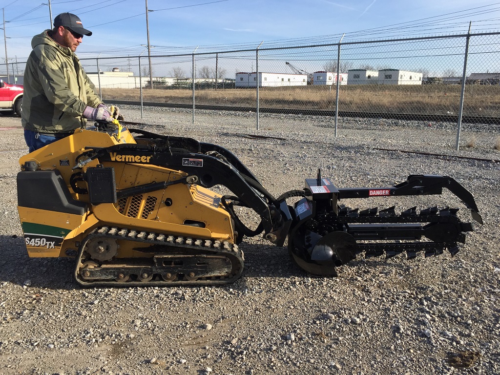Trencher Attachments for Skid Steer Loaders Premier