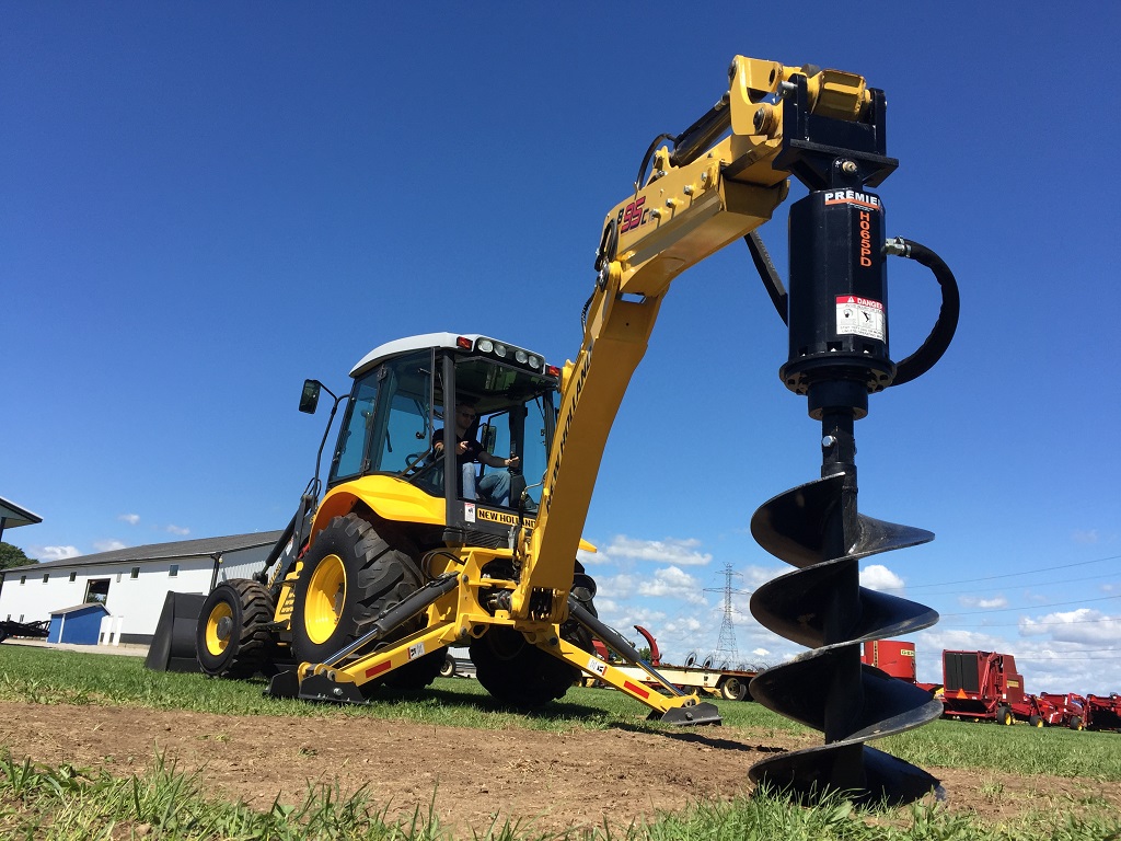 Backhoe Augers Premier