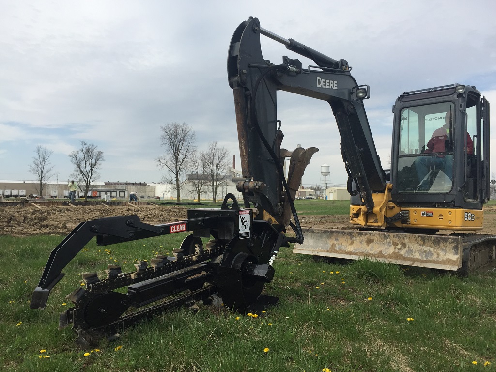 Trencher Attachments for Skid Steer Loaders Premier