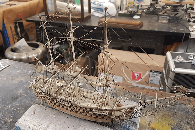 RESTORATION AND REBRANDING Premier Ship Models