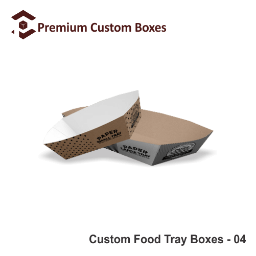 Custom Food Tray Boxes Premium Custom Boxes