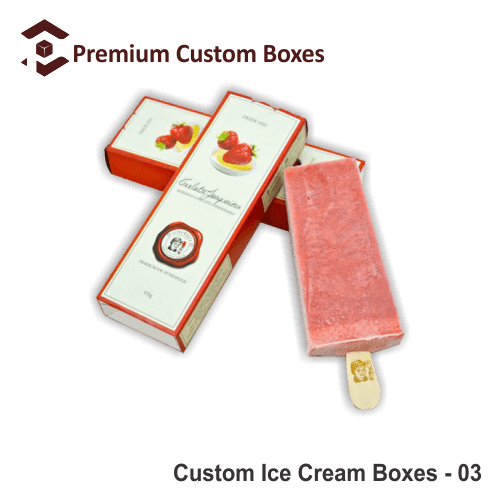 Custom Ice Cream Boxes Custom Ice Cream Pint Containers PCB