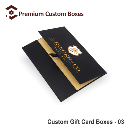 Custom Gift Card Boxes Custom Gift Card Sleeves PCB