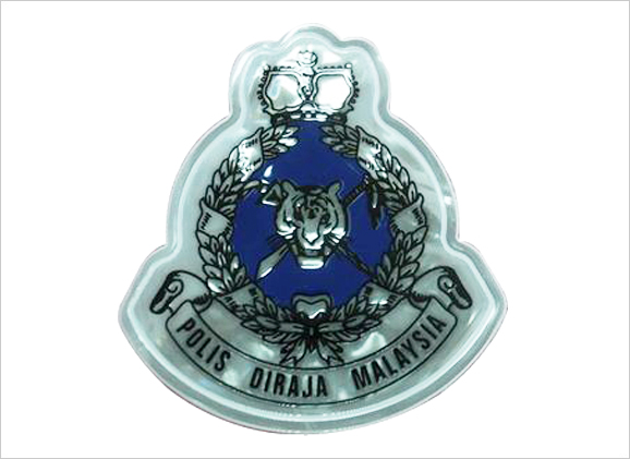 Reflective Badge PDRM Malaysia Corporate Gift Supplier