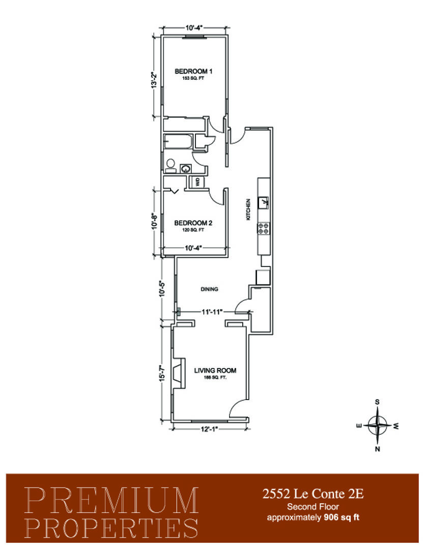 Le Conte Avenue Apartments(Unit2E)BerkeleyPremium Properties