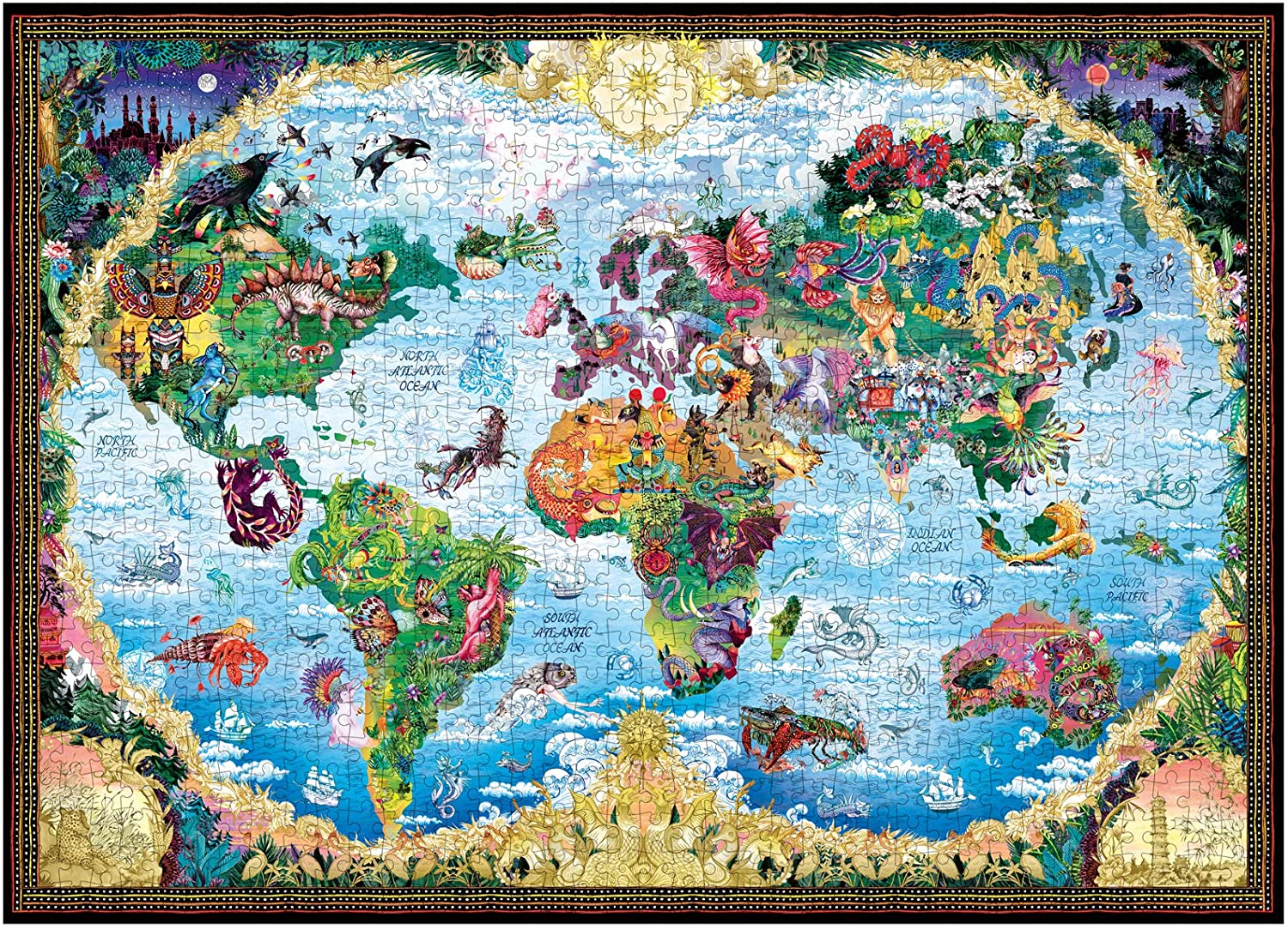 Laurence King The Mythical World Premium Puzzles