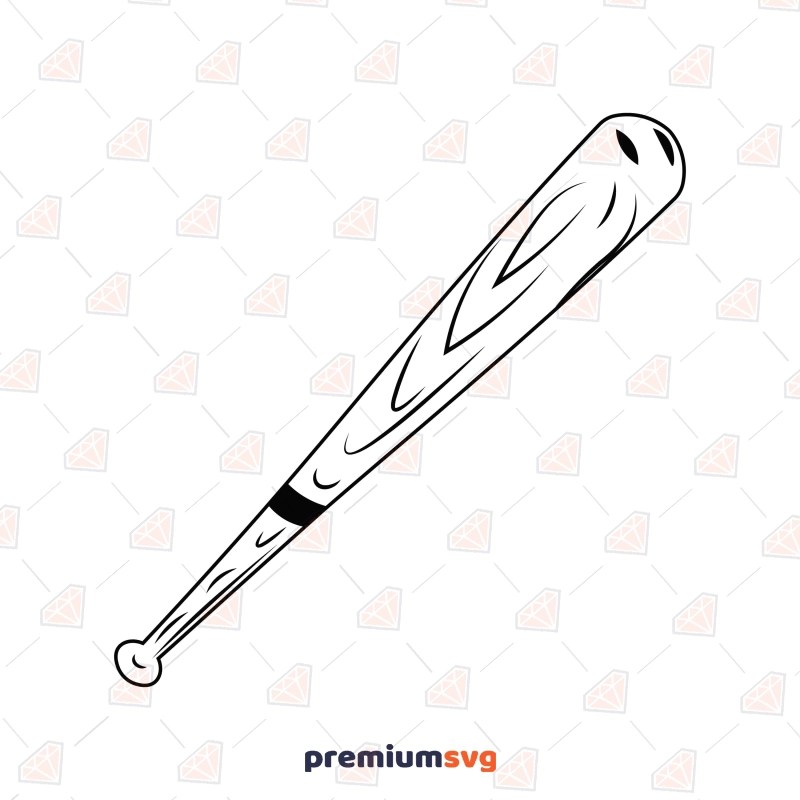 Baseball Bat SVG, Bat Cut and Clipart Files PremiumSVG