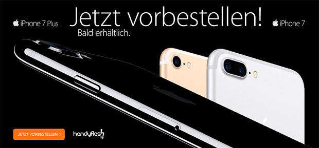 iPhone 7 und iPhone 7 Plus mit Tarifen ab nur 9,99 Euro