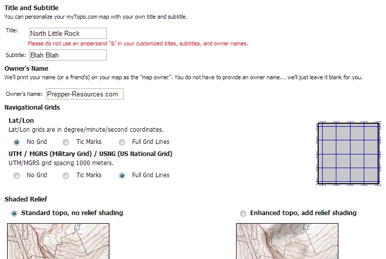 Custom MGRS Topographical Maps The Ultimate