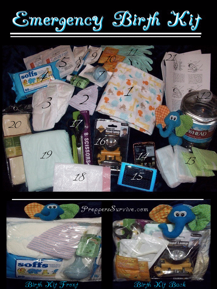 Emergency Birth Kit Checklist