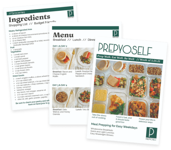 Meal Plan Service PrepYoSelf