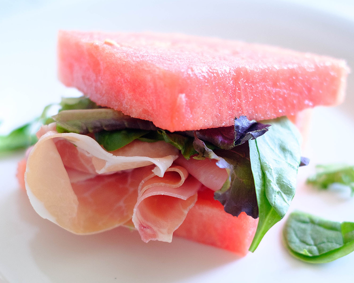 Refreshing Watermelon Prosciutto Sandwich PrepYoSelf