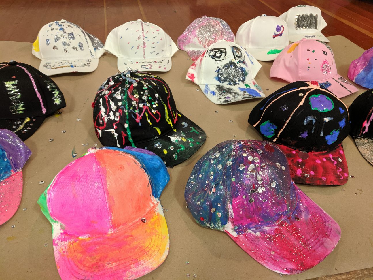 7/2/19. Hat Making Prescott Circus Theatre