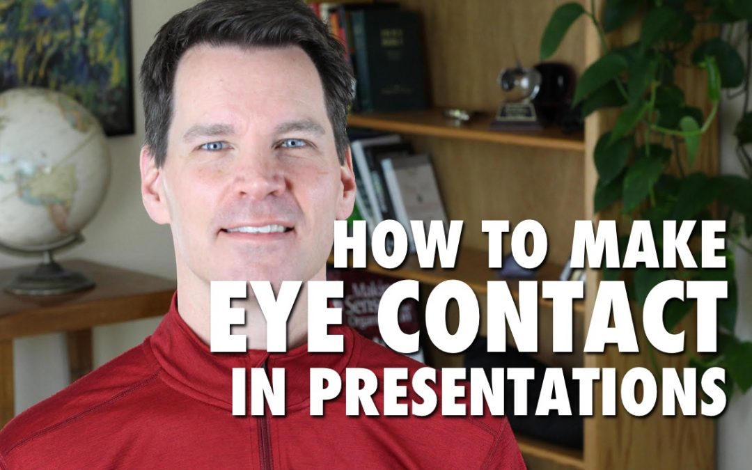 How to Make Eye Contact in Presentations