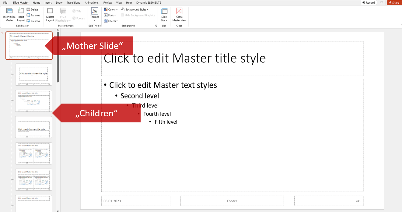 how to powerpoint slide master
