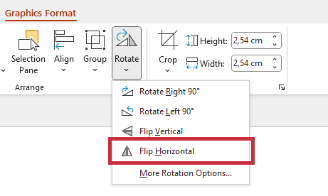 The easiest way to flip images in PowerPoint!