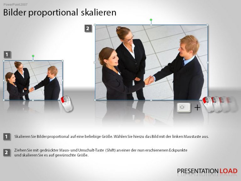 Bildbearbeitung in PowerPoint 2003,2007 und 2010