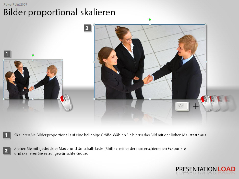 Bildbearbeitung in PowerPoint 2003,2007 und 2010