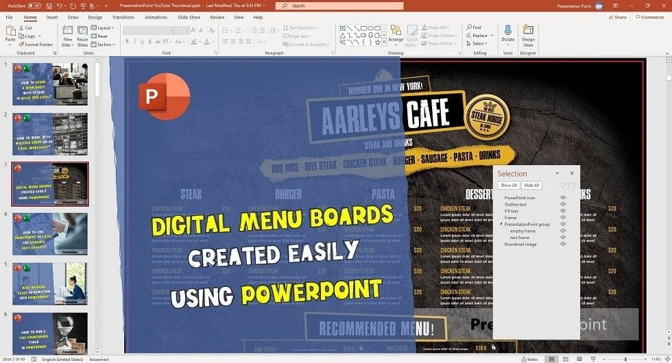 The PowerPoint Selection Pane • PresentationPoint