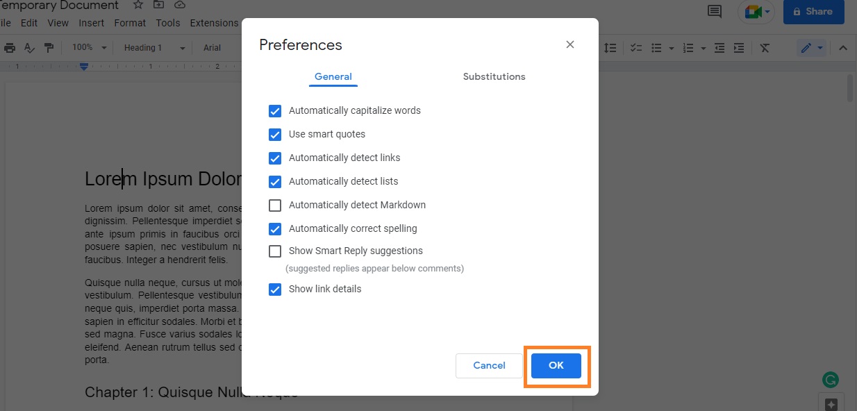 How To Turn Off Suggestions On Google Docs PresentationSkills.me