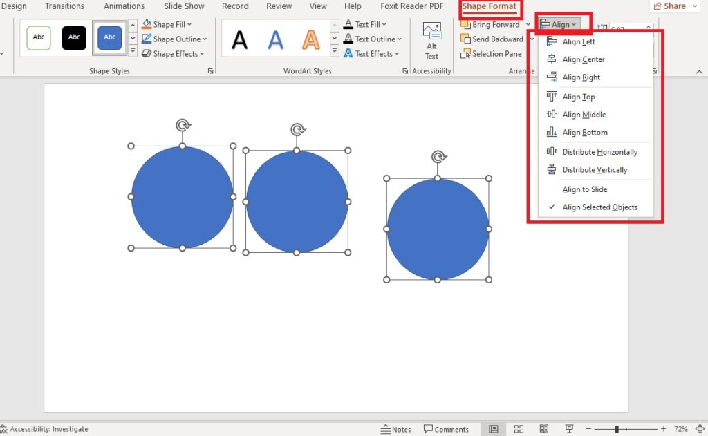 How To Align Objects In Powerpoint (3 Ways) PresentationSkills.me