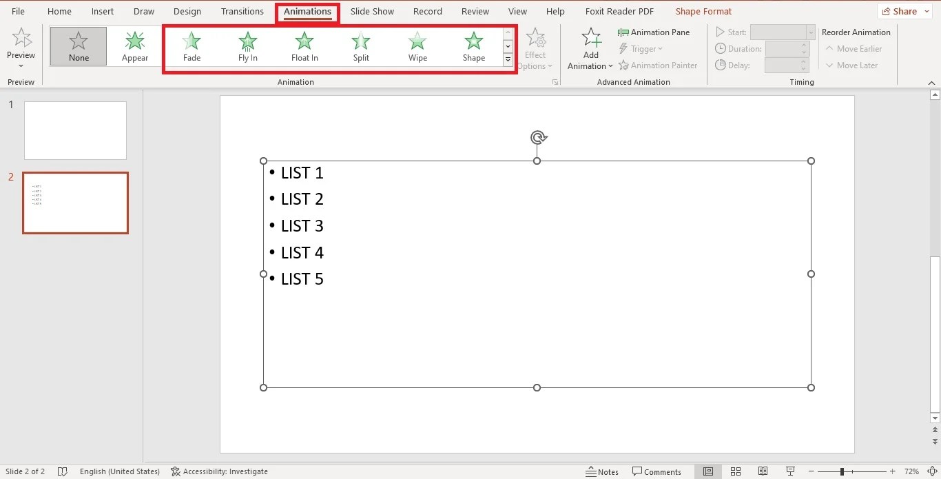 How To Animate Bullet Points In Powerpoint PresentationSkills.me