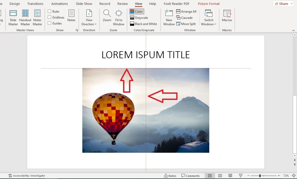 How To Use Smart Guides In Powerpoint PresentationSkills.me
