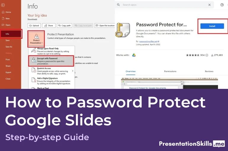 How to Password Protect Google Slides (2 Methods) PresentationSkills.me