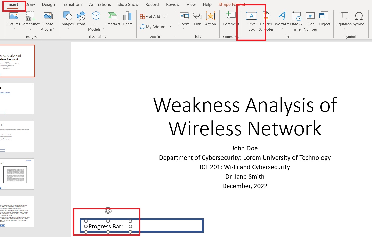 How to Create a Progress Bar in Microsoft PowerPoint