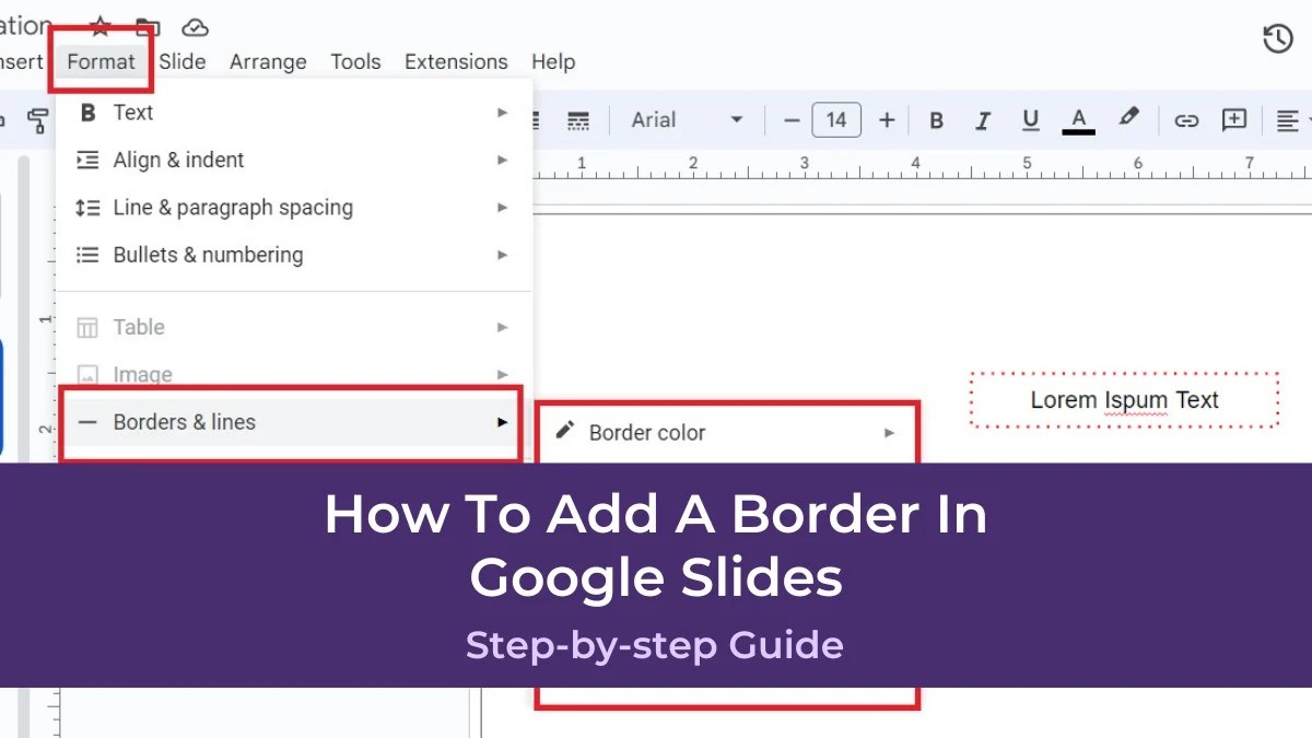 How To Add A Border In Google Slides PresentationSkills.me