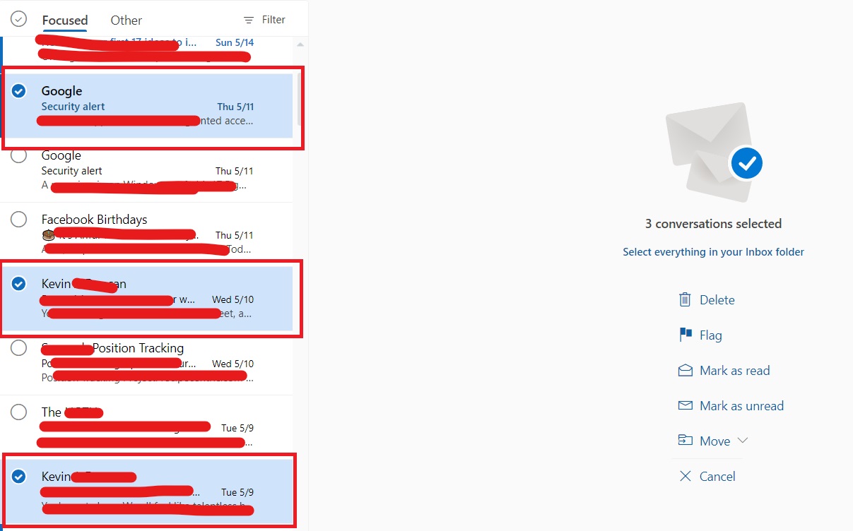 How To Select Multiple Emails In Outlook (Quick Guide