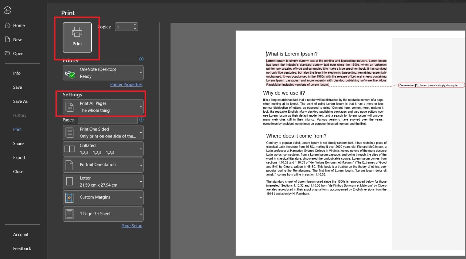 How To Print Google Doc With Comments PresentationSkills.me